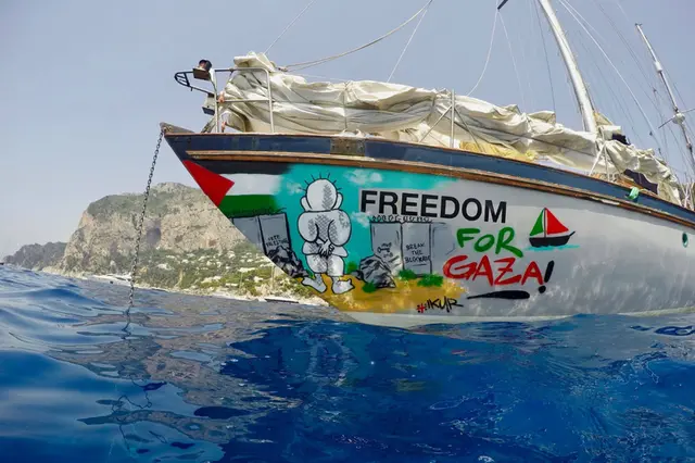 La marcia per la pace per Gaza e la Global Sumud Flotilla